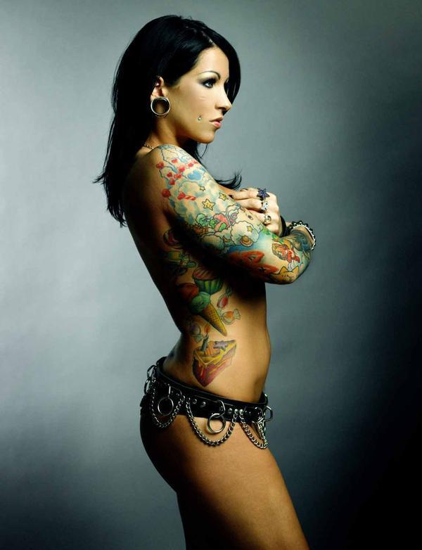 Girls with tattoos, love 'em or hate 'em?