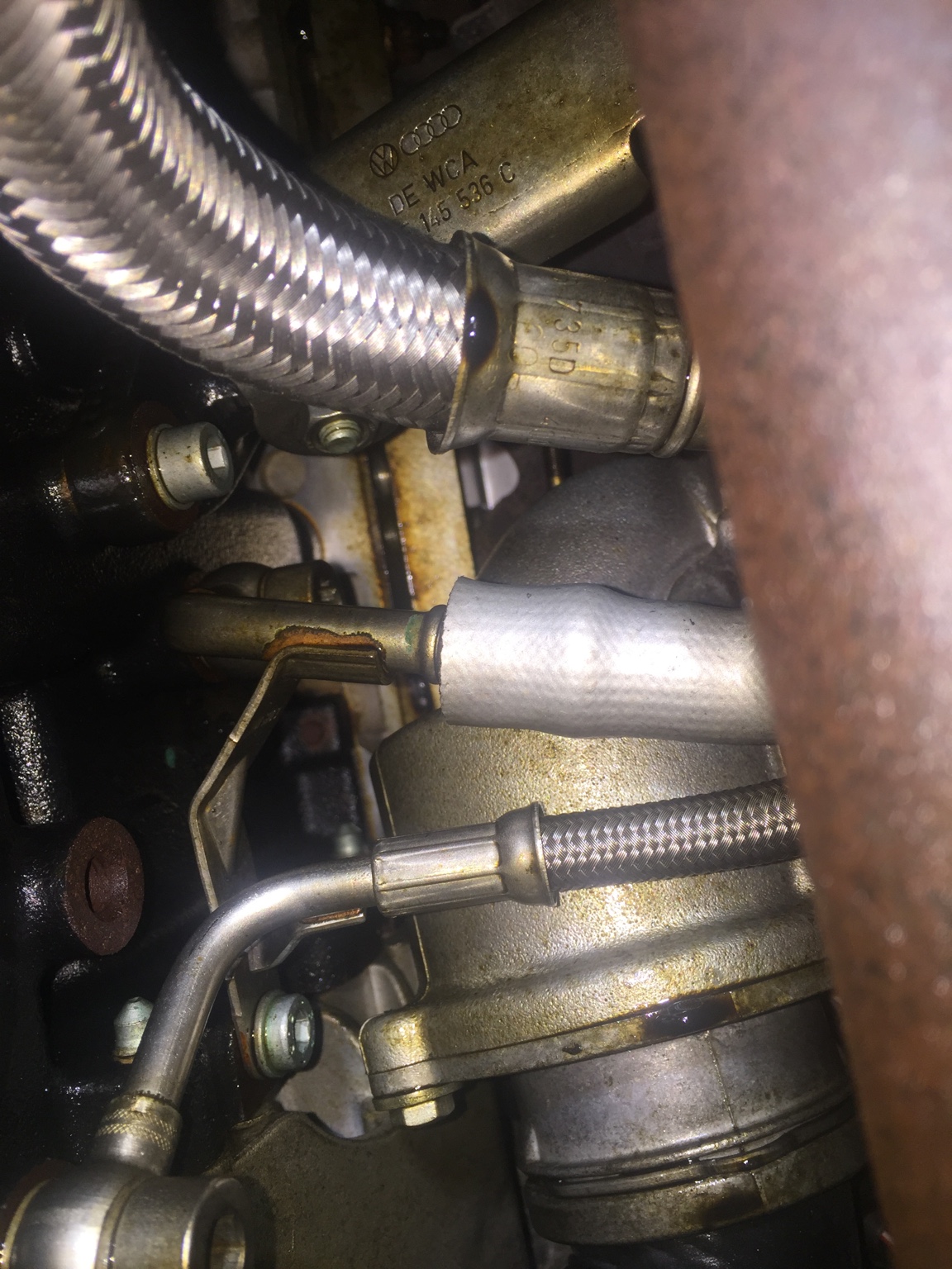 Oil leak at turbo? VW GTI Forum / VW Rabbit Forum / VW